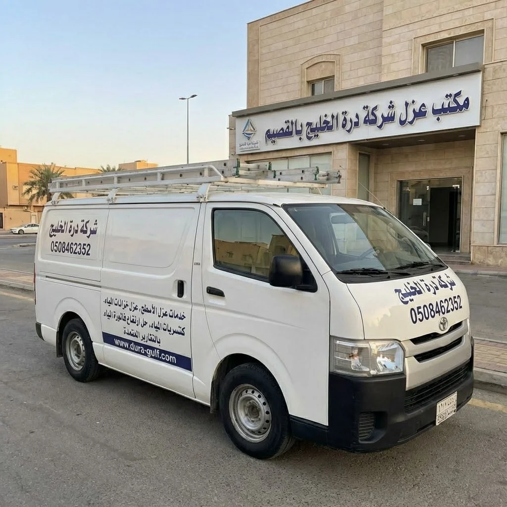 شركة عزل أسطح بالرس وسيارة الخدمات المتنقلة