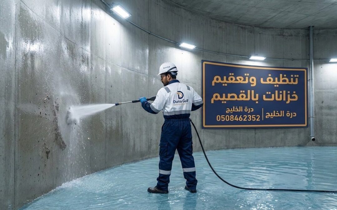 شركة تنظيف خزانات بالقصيم | تعقيم شامل وتطهير بأحدث التقنيات لعام 2026
