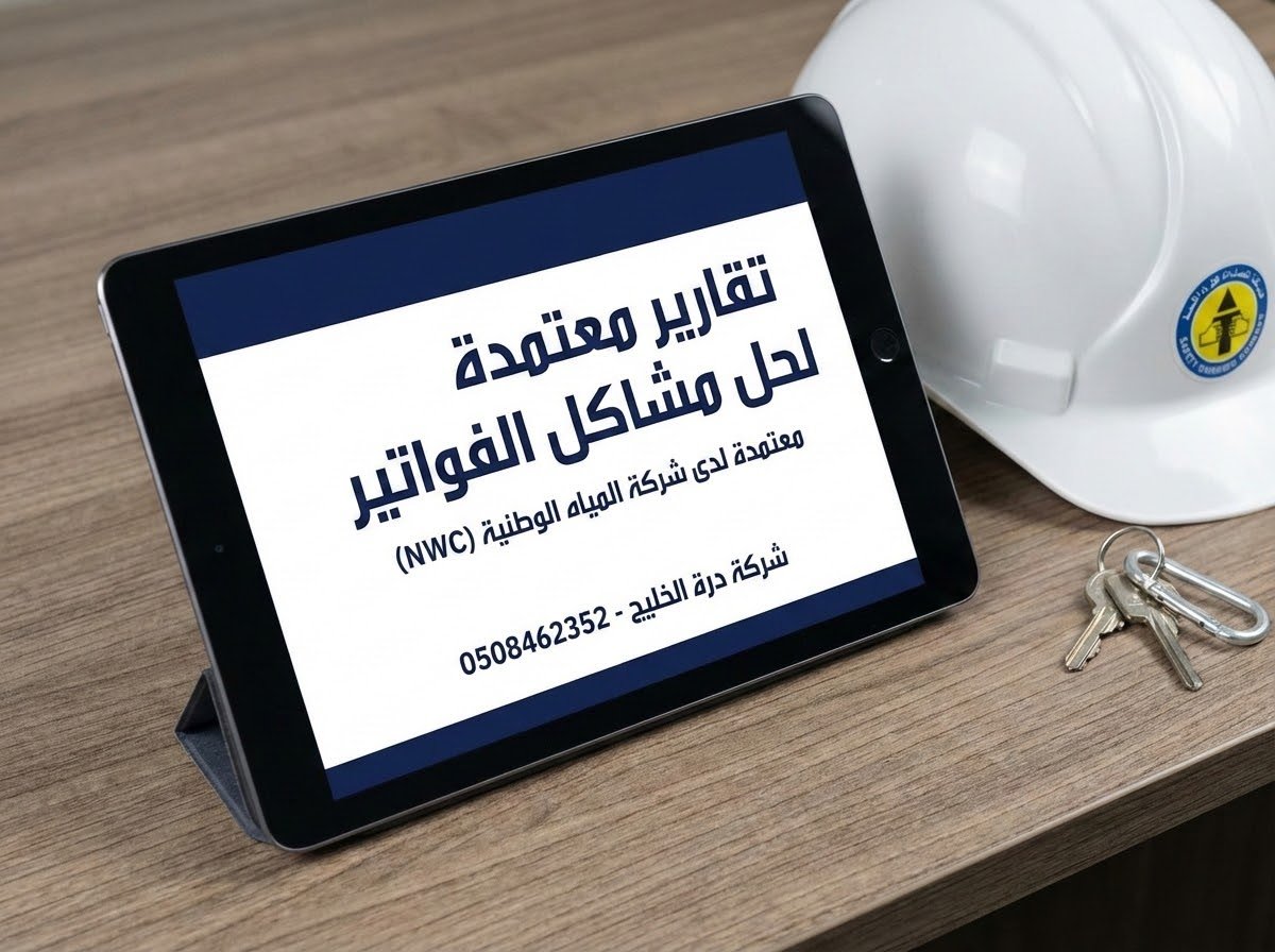 تقارير كشف تسربات معتمدة لشركة المياه الوطنية بالبكيرية