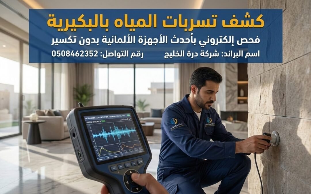 شركة كشف تسربات المياه بالبكيرية | تقرير معتمد وبدون تكسير