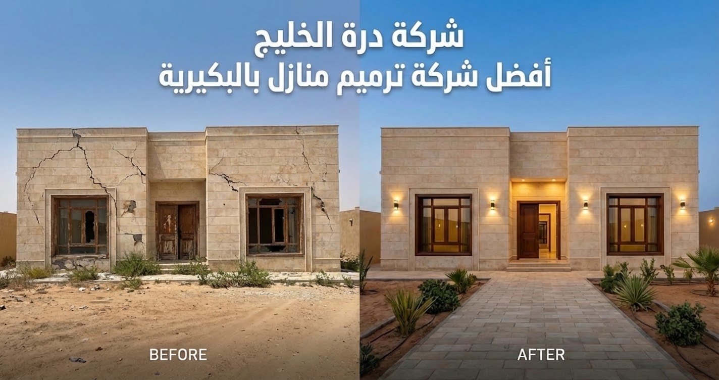 أفضل شركة ترميم منازل بالبكيرية لإعادة إحياء المباني القديمة والفلل