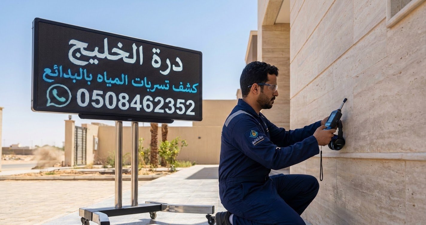 أفضل شركة كشف تسربات المياه بالبدائع بدون تكسير درة الخليج
