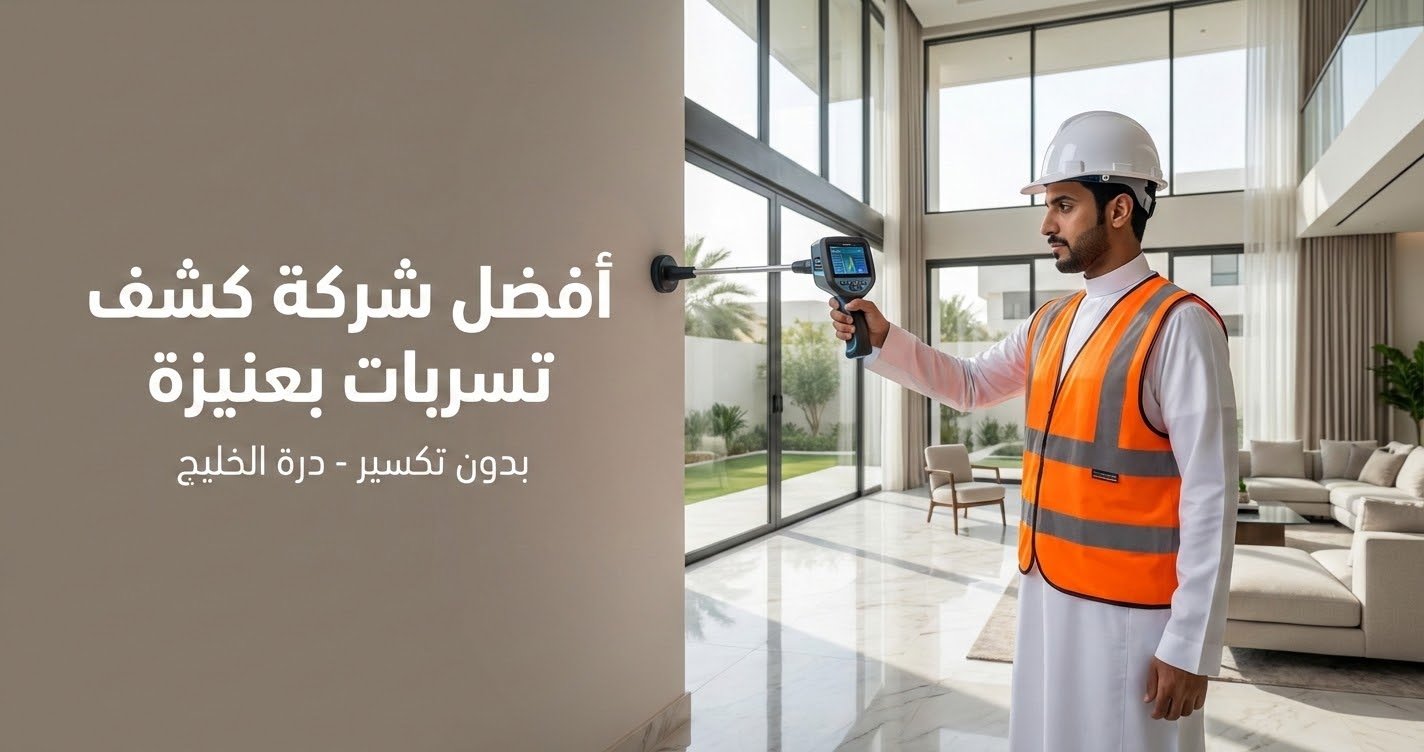 أفضل شركة كشف تسربات المياه بعنيزة فحص إلكتروني دقيق بدون تكسير