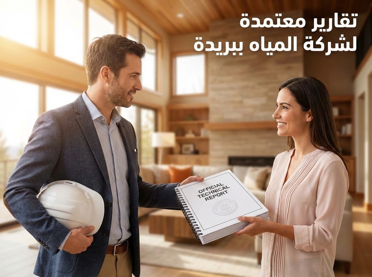 تقارير كشف تسربات المياه المعتمدة لحل ارتفاع الفواتير ببريدة