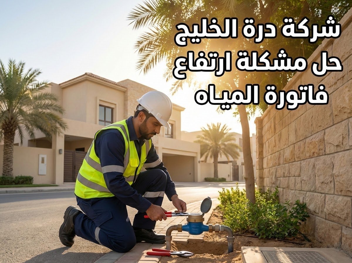 فحص عداد المياه وشبكة المواسير لحل مشكلة ارتفاع فاتورة المياه في البكيرية